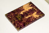 Stabilized box elder burl wood scales