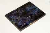 Stabilized box elder burl wood scales