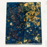 Stabilized box elder burl wood scales