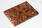 Stabilized box elder burl wood scales