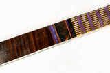 Stabilized box elder wood segmented scales