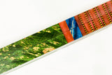 Stabilized box elder wood segmented scales