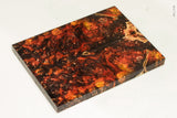 Stabilized box elder burl wood scales