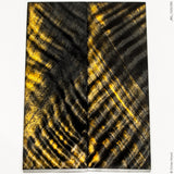 Stabilized curly cotton wood panels