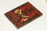 Stabilized box elder burl wood scales