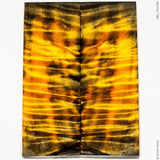 Stabilized curly cotton wood panels