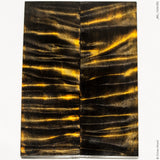Stabilized curly cotton wood panels