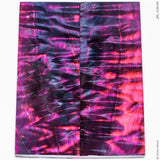 Stabilized curly cotton wood panels