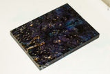 Stabilized box elder burl wood scales