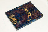 Stabilized box elder burl wood scales