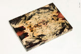 Stabilized box elder burl wood scales