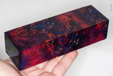 Stabilized box elder burl wood block