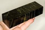 Stabilized curly cottonwood block
