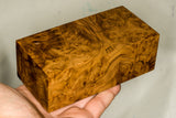 Large stabilized wood wild olive burl block