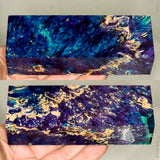 Stabilized box elder burl wood block