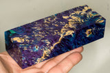 Stabilized box elder burl wood block