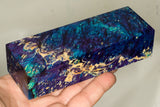 Stabilized box elder burl wood block