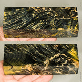 Stabilized box elder burl wood block
