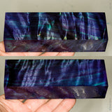 Stabilized curly cottonwood block