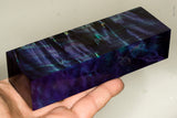 Stabilized curly cottonwood block