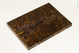 Stabilized oak burl wood scales