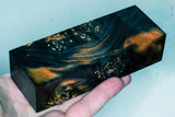Stabilized box elder burl wood block