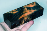 Stabilized box elder burl wood block