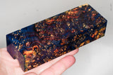 Stabilized box elder burl wood block