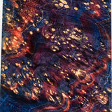 Stabilized box elder burl wood block