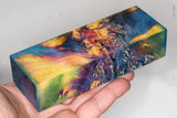Stabilized box elder burl wood block