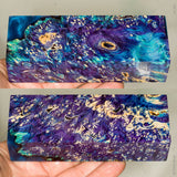 Stabilized box elder burl wood block
