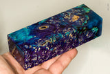 Stabilized box elder burl wood block