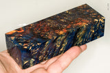 Stabilized box elder burl wood block