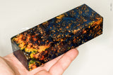 Stabilized box elder burl wood block