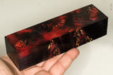 Stabilized box elder burl wood block