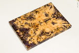 Stabilized box elder burl wood scales