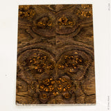 Stabilized oak burl wood scales