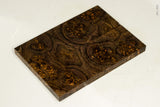 Stabilized oak burl wood scales
