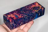 Stabilized box elder burl wood block