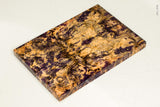 Stabilized box elder burl wood scales