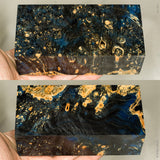 Large stabilized box elder burl wood block