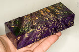 Stabilized box elder burl wood block