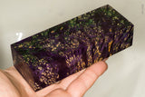 Stabilized box elder burl wood block