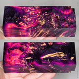 Stabilized box elder burl wood block