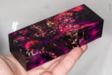 Stabilized box elder burl wood block