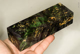 Stabilized box elder burl wood block