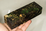Stabilized box elder burl wood block