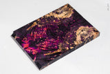 Stabilized box elder burl wood scales