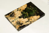 Stabilized box elder burl wood scales
