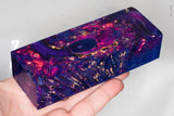 Stabilized box elder burl wood block